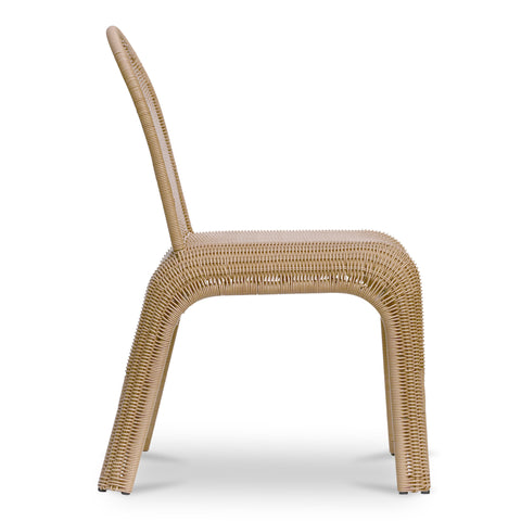 Kendall Outdoor Dining Chair Natural-Set of Two