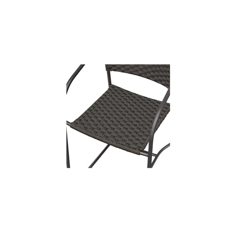 Zola Outdoor Counter Chair Dark Brown