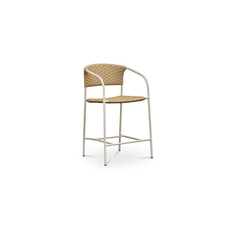 Zola Outdoor Counter Chair Natural