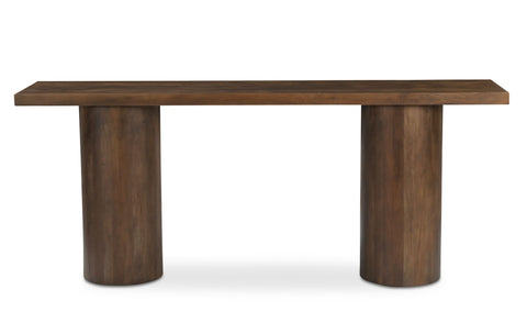 Hadley Console Table Warm Brown