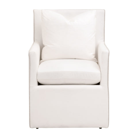 HARMONY ARM CHAIR WITH CASTERS - Peyton Pearl