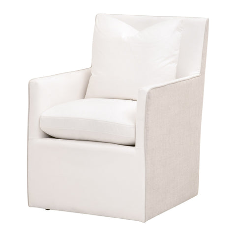 HARMONY ARM CHAIR WITH CASTERS - Peyton Pearl