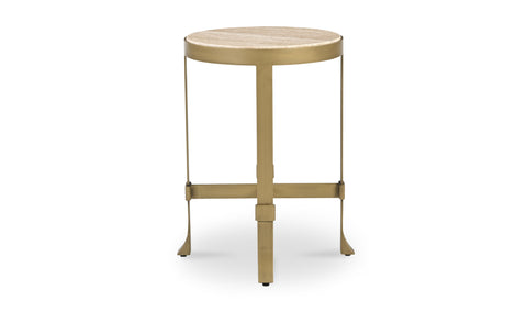 Holli Side Table Travertine