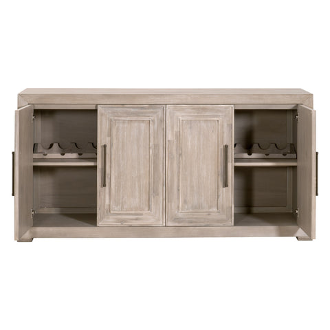 Hunter Media Sideboard - Natural Gray Acacia