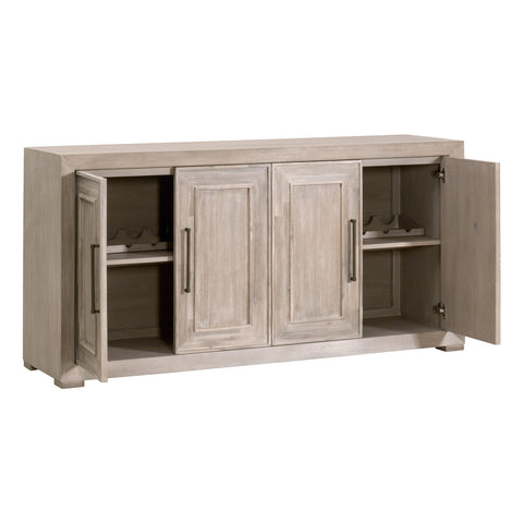 Hunter Media Sideboard - Natural Gray Acacia
