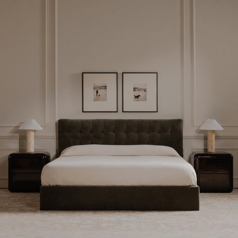 Rory Nightstand Dark Brown