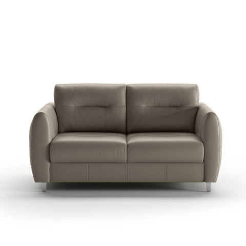 Jamie Queen Loveseat Sleeper - Soft Antique 0127 - 234/9 Chrome