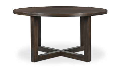 Joel Dining Table Dark Brown
