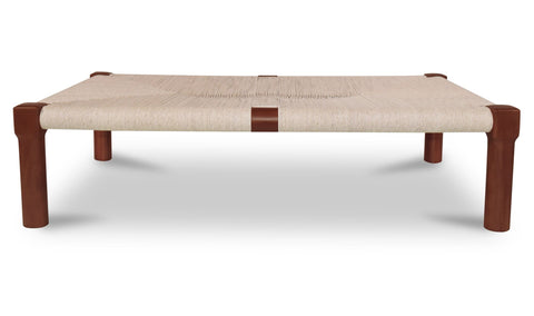 Kaia Outdoor Coffee Table Dark Brown