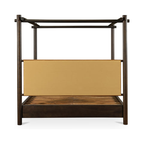 Devin Queen Bed Brown