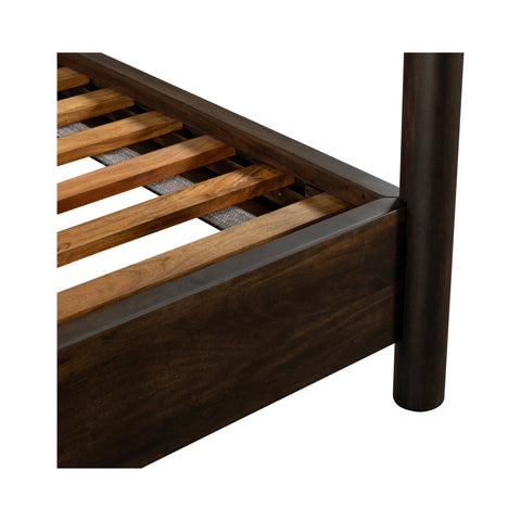 Devin Queen Bed Brown