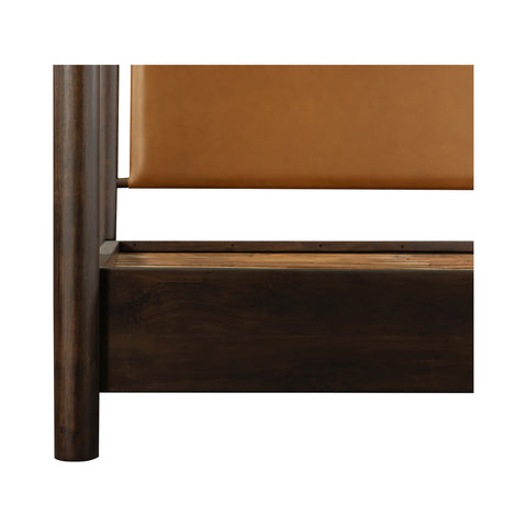 Devin King Bed Brown