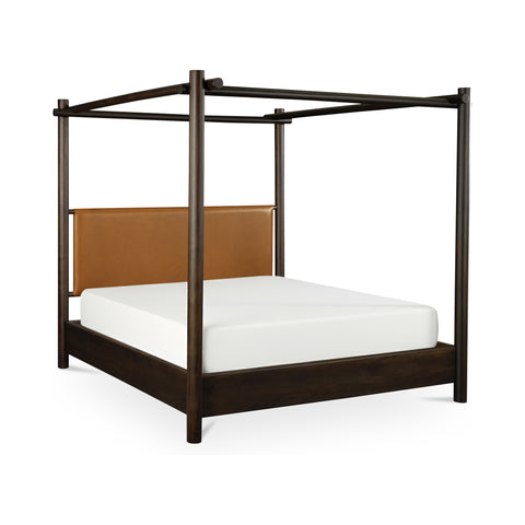 Devin King Bed Brown