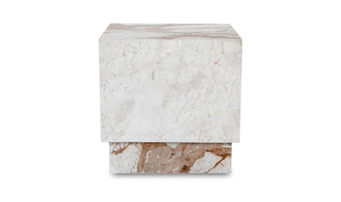 Layla Side Table Breccia Marble