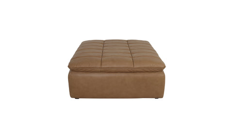 Lino Ottoman Tan Leather