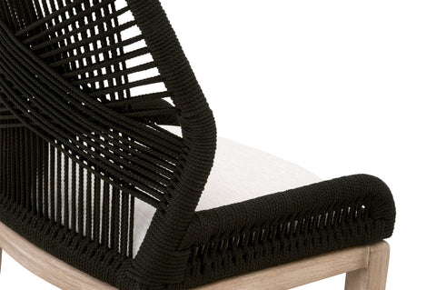 Loom Counter Stool - Black Rope - IN STOCK