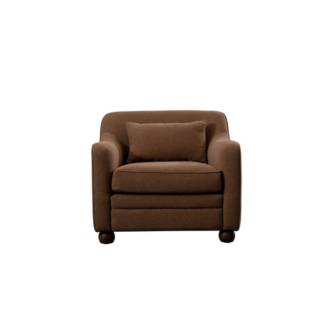 Amira Accent Chair Rust
