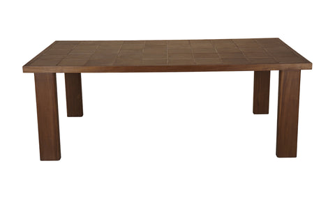 Marina Outdoor Dining Table Brown