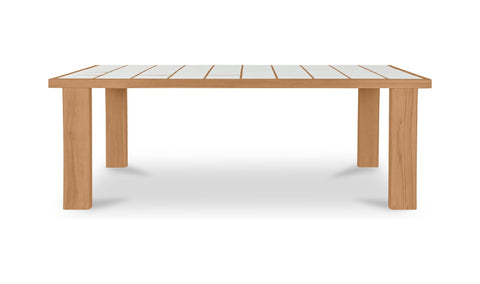 Marina Outdoor Dining Table Natural