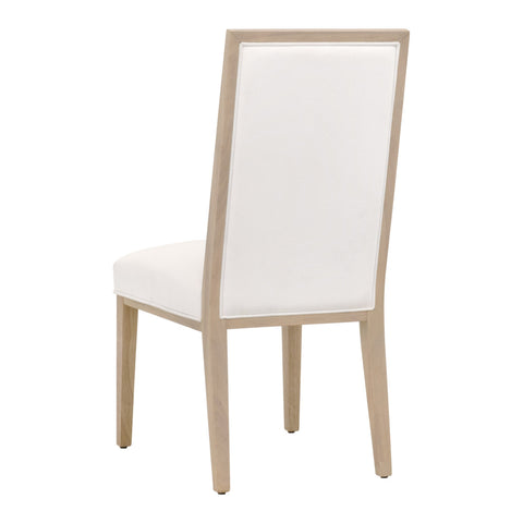 MARTIN DINING CHAIR - Peyton Pearl / Light Honey Oak