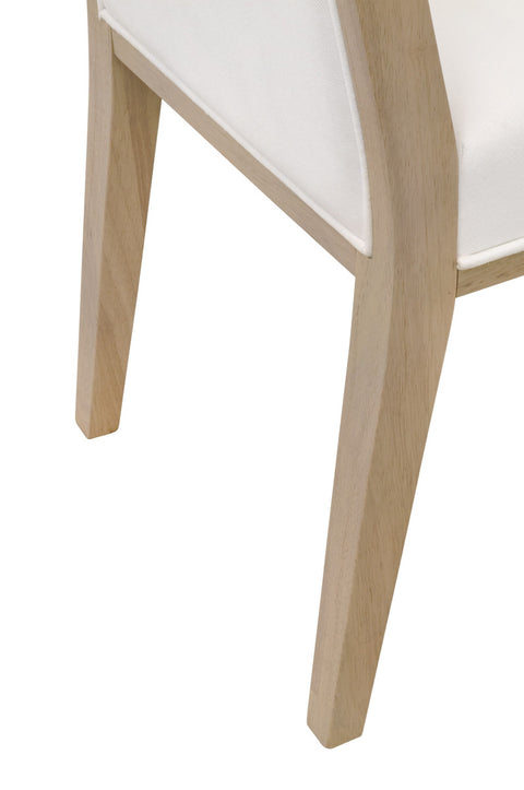 MARTIN DINING CHAIR - Peyton Pearl / Light Honey Oak