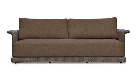 Meredith Outdoor Sofa Brown