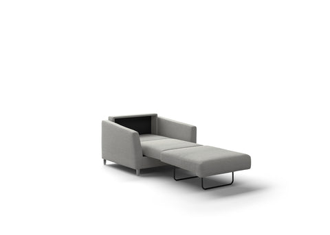 Monika Cot Chair Sleeper - Oliver 173 - 234/9 Chrome