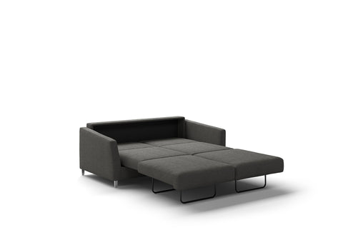 Monika Full XL Loveseat Sleeper - Loule 630 - 234/9 Chrome (Lux)