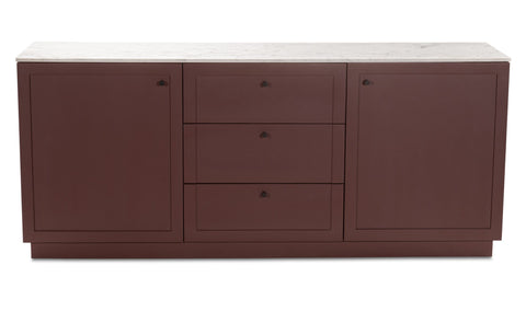 Nadine Sideboard Deep Burgundy