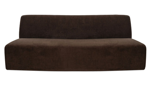 Naomi Convex Sofa Dark Brown