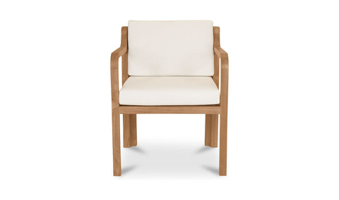 Nellie Outdoor Dining Chair White