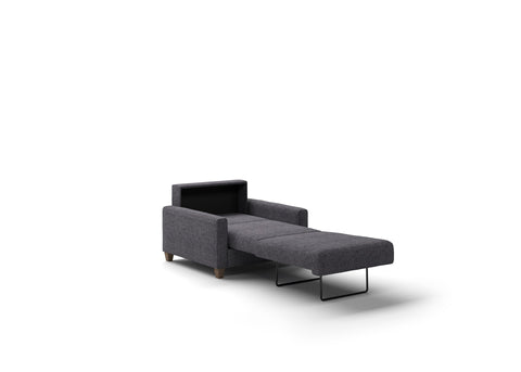 Nico Cot Chair Sleeper - Rene 04 - 234/9 Chrome