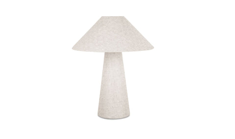 Nori Table Lamp Flecked White
