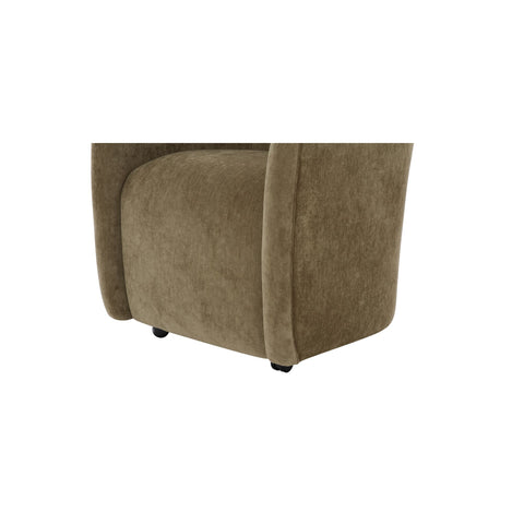 Drava Rolling Dining Chair Green