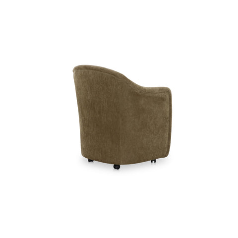 Drava Rolling Dining Chair Green