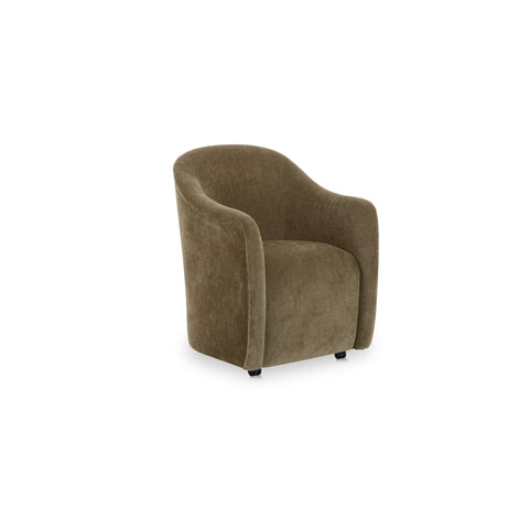 Drava Rolling Dining Chair Green