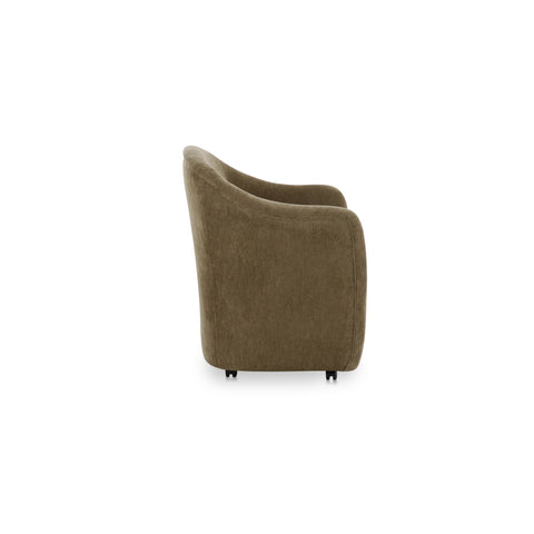 Drava Rolling Dining Chair Green