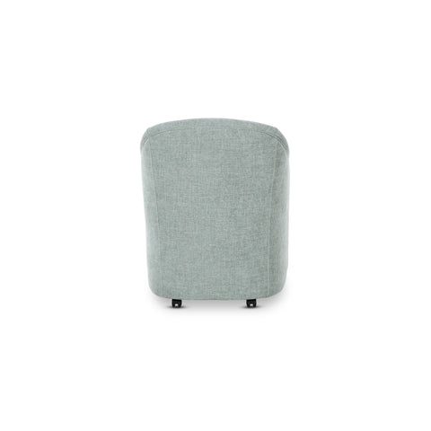 Drava Rolling Dining Chair Light Blue