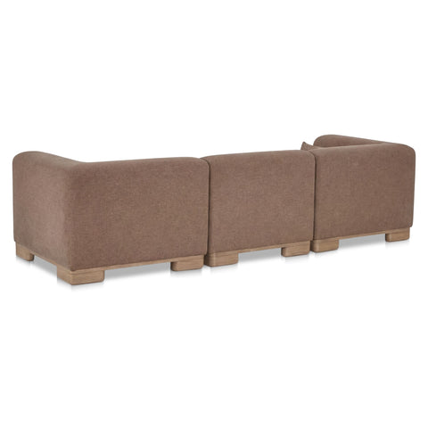 June Modular Sofa Dark Brown