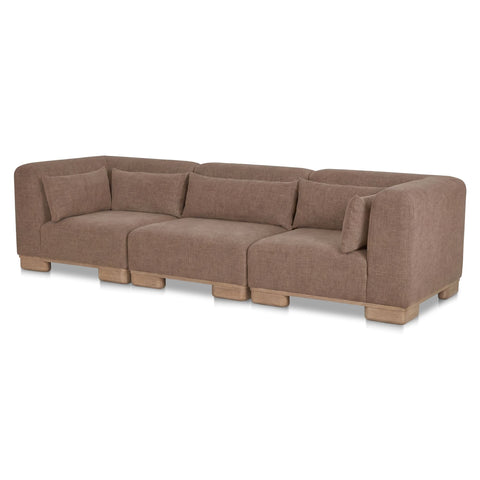June Modular Sofa Dark Brown