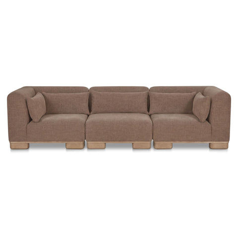 June Modular Sofa Dark Brown