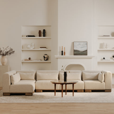 June Lounge Modular Sectional Oatmeal