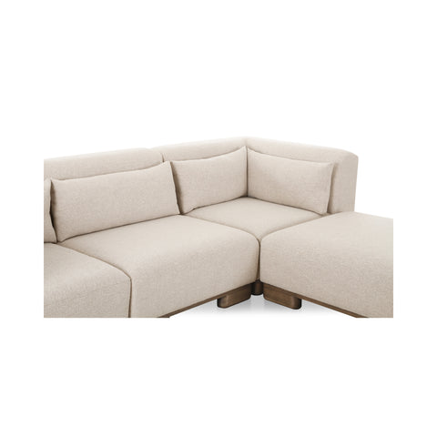 June Lounge Modular Sectional Oatmeal
