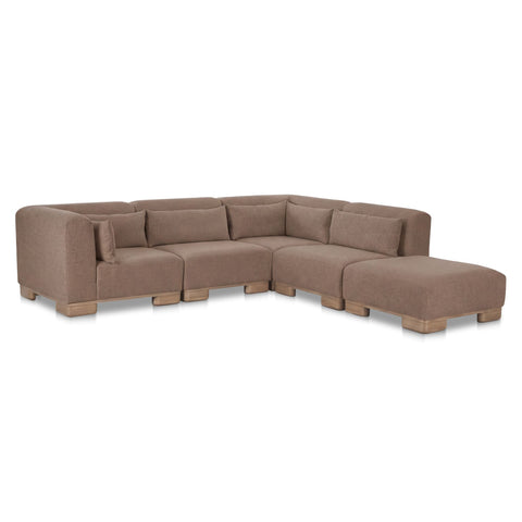 June Dream Modular Sectional Dark Brown