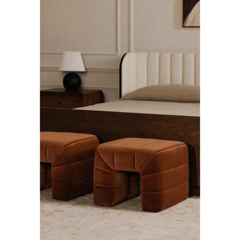 Verity Stool Warm Brown