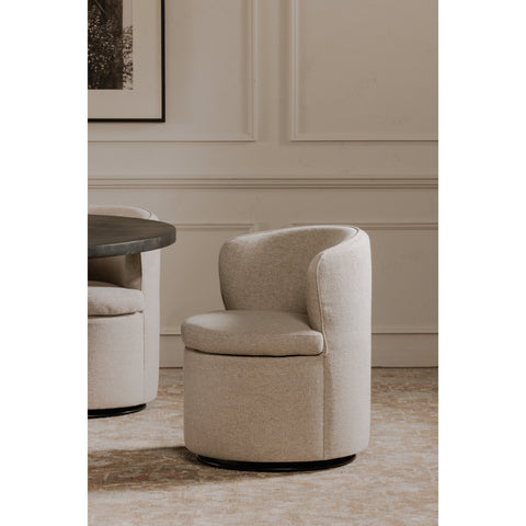 Dane Swivel Dining Chair Oatmeal
