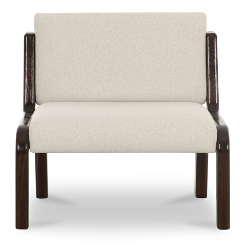 Edie Accent Chair Flecked Ivory