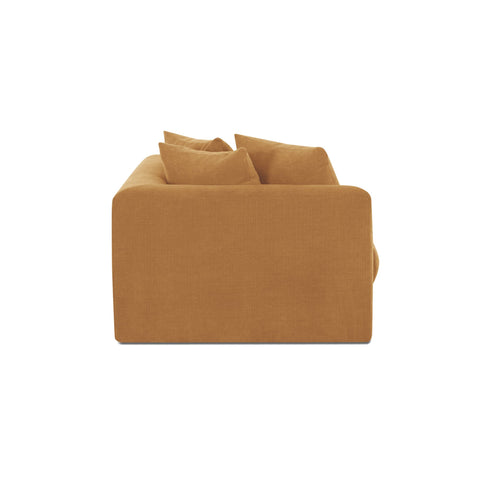Davie Left Arm Facing Chair Golden Yellow