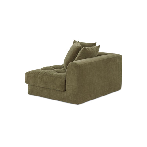 Davie Left Arm Facing Chair Olive