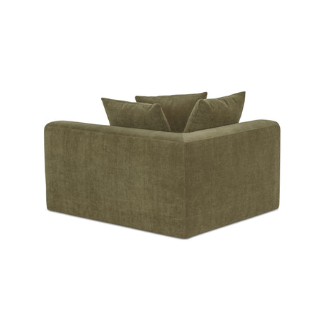 Davie Left Arm Facing Chair Olive